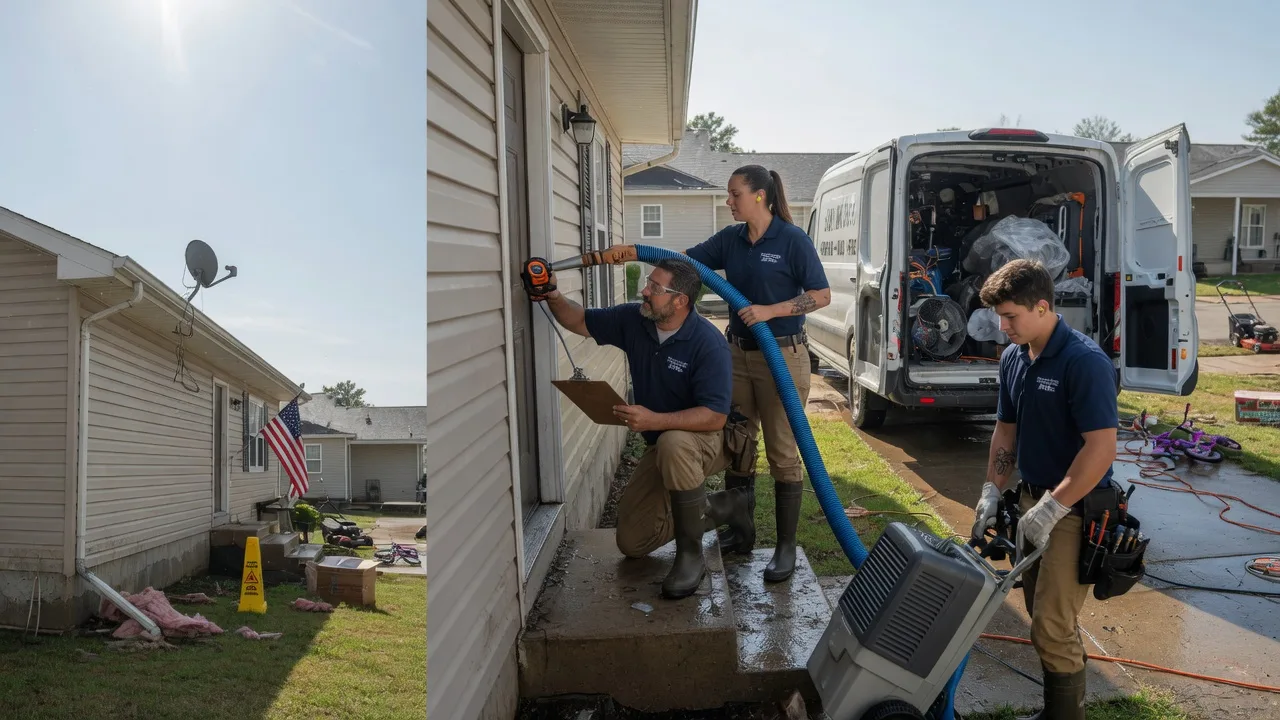 Ceiling Water Damage Restoration in Paragon, IN near me